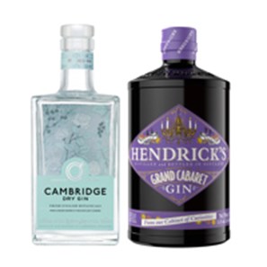 Buy Cambridge Gin & Hendricks Grand Cabaret Gin (2x70cl)
