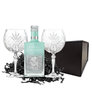 Buy Cambridge Three Seasons Gin 70cl And Melodia Copa Glass Gift Set