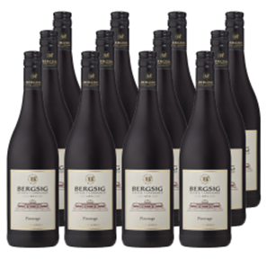 Buy Case of 12 Bergsig Estate Pinotage 75cl Red Wine