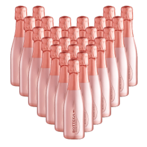 Buy Case of Mini Bottega Rose Gold Prosecco 20cl (24 x 20cl)