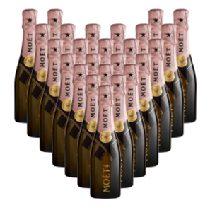 Buy Case of Mini Moet Rose Champagne 20cl (24 x 20cl)