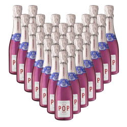 Buy Case of Mini Pommery Pink POP Rose Champagne 20cl (24 x 20cl)