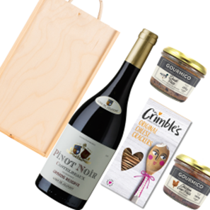 Buy Castelbeaux Pinot Noir 75cl Red Wine And Pate Gift Box