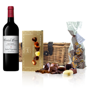 Buy Chateau Cissac Cru Bourgeois Red Wine 75cl And Chocolates Hamper