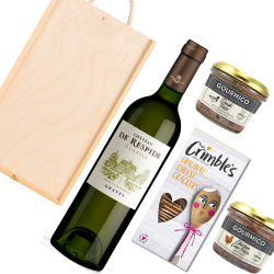 Buy Chateau De Respide Bordeaux Blanc 75cl And Pate Gift Box