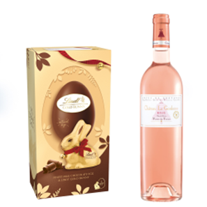 Buy Chateau la Gordonne Verite du Terroir Cotes de Provence Rose Wine and Lindt Easter Egg 195g