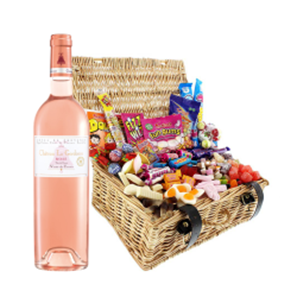 Buy Chateau la Gordonne Verite du Terroir Cotes de Provence Rose Wine And Retro Sweet Hamper