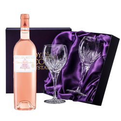 Buy Chateau la Gordonne Verite du Terroir Cotes de Provence Rose, With Royal Scot Wine Glasses
