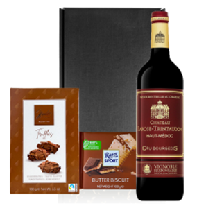 Buy Chateau Larose-Trintaudon Red Wine 75cl And Chocolates Gift Box