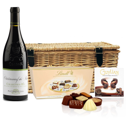 Buy Chateauneuf-du-Pape Collection Bio M.Chapoutier 75cl Red Wine And Chocolates Hamper