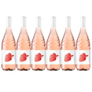 Buy Case of 6 Citrusly Strawberry Tempranillo Rosado Wine 75cl ** Introductory Offer **