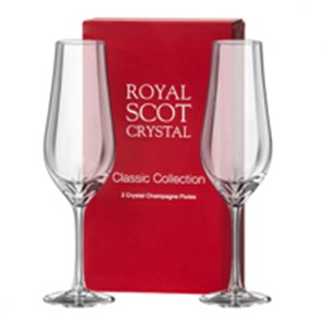 Buy Royal Scot Classic Collection Pair of Champagne Flutes