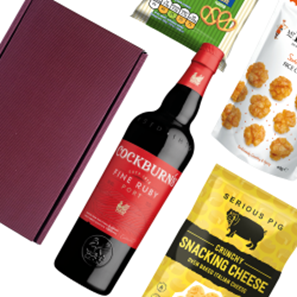 Buy Cockburns Fine Ruby Port 70cl Nibbles Hamper