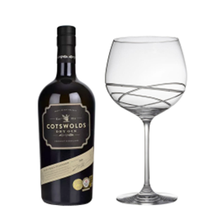 Buy Cotswolds Gin 70cl And Single Gin and Tonic Skye Copa Glass