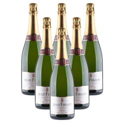 Buy & Send Jules Feraud Brut Champagne(6 x75l) Case
