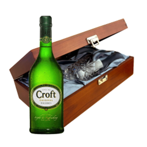 Buy Croft Original Sherry 70cl In Luxury Box With Royal Scot Glass
