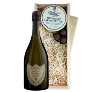 Buy Dom Perignon Brut, 2013, 75cl And Milk Sea Salt Charbonnel Chocolates Box