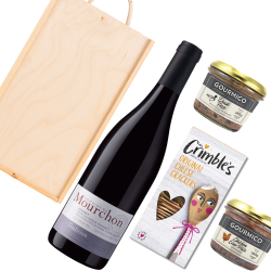 Buy Domaine Mourchon Cotes du Rhone Tradition And Pate Gift Box