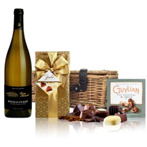 Buy Domaine P Charmond Pouilly-Fuisse 75cl White Wine And Chocolates Hamper