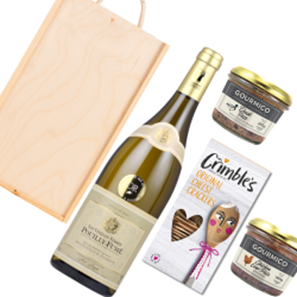 Buy Dominique Pabiot Pouilly Fume 75cl White Wine And Pate Gift Box