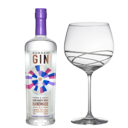 Buy Durham Gin 70cl And Single Gin and Tonic Skye Copa Glass