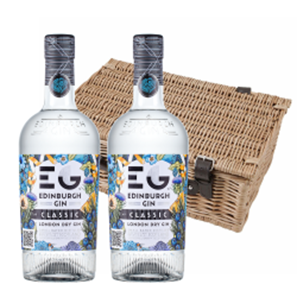Buy Edinburgh Classic Gin 70cl Duo Hamper (2x70cl)