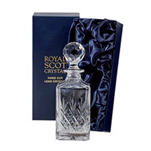 Buy Royal Scot Crystal - Edinburgh Square Spirit Decanter (Presentation Boxed)
