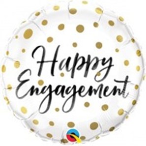 Buy Happy Engagement Helium Balloon