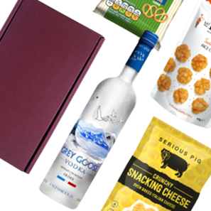 Buy Grey Goose Vodka 70cl Nibbles Hamper