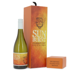 Buy Sunburnt Chardonnay & Chocolate Gift Set