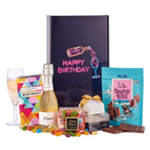 Buy Happy Birthday Gift Box with Fizz