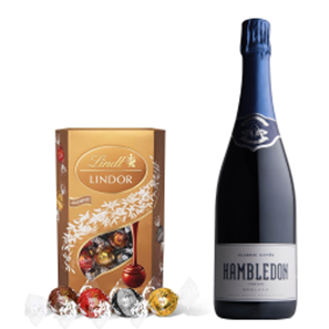 Buy Hambledon Classic Cuvee English 75cl With Lindt Lindor Assorted Truffles 200g