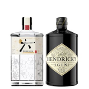 Buy Roku Japanese Gin & Hendricks Gin (2x70cl)