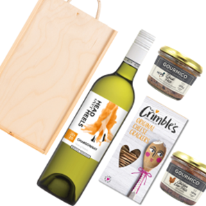 Buy Head over Heels Chardonnay 75cl White Wine And Pate Gift Box