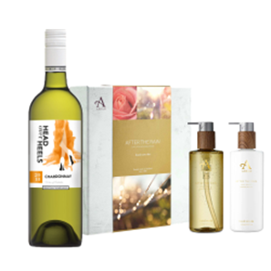 Buy Head over Heels Chardonnay 75cl White Wine with Arran After The Rain Hand Care Set