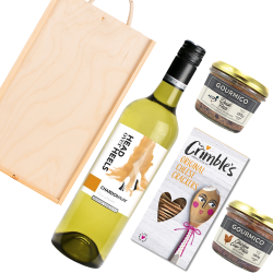 Buy Head over Heels Chardonnay And Pate Gift Box