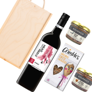 Buy Head over Heels Shiraz 75cl Red Wine And Pate Gift Box