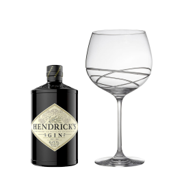 Buy Hendricks Gin 70cl And Single Gin and Tonic Skye Copa Glass