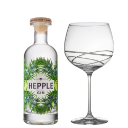 Buy Hepple Gin 70cl And Single Gin and Tonic Skye Copa Glass