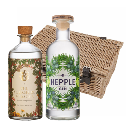 Buy Hepple Gin &amp; Poetic License Yorkshire Forager Gin Duo Hamper (2x70cl)