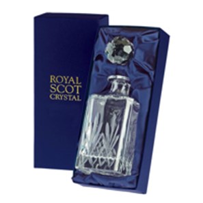 Buy 1 Royal Scot Square Spirit Decanter- Highland - PRESENTATION BOXED