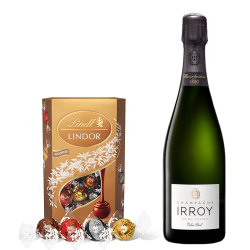 Buy Irroy Extra Brut Champagne 75cl With Lindt Lindor Assorted Truffles 200g