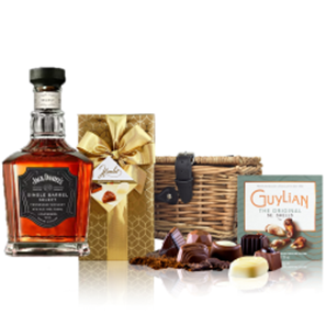 Buy Jack Daniels Single Barrel 70cl And Chocolates Hamper