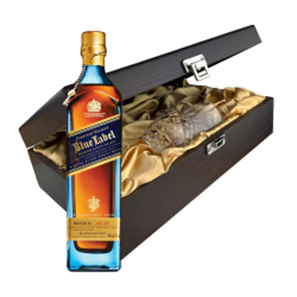 Buy Johnnie Walker Blue Label 70cl In Luxury Box With Royal Scot Glass