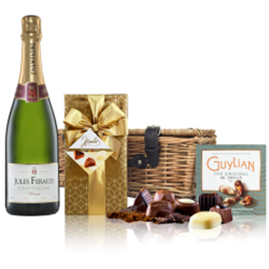 Buy Jules Feraud Brut 75cl And Chocolates Hamper
