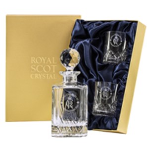 Buy Royal Scot Crystal - King's Coronation - Highland Whisky Set (Presentation Boxed)