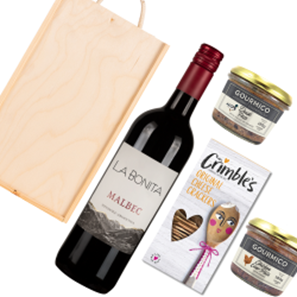 Buy La Bonita Malbec 75cl Red Wine And Pate Gift Box
