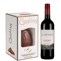 Buy La Bonita Malbec And Guylian Chocolate Easter Egg 285g