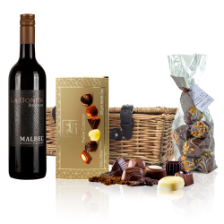 Buy La Bonita Malbec Reserve 75cl Red Wine And Chocolates Hamper