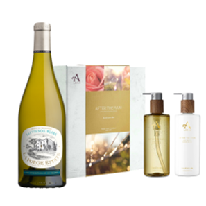 Buy La Forge Sauvignon Blanc 75cl White Wine with Arran After The Rain Hand Care Set